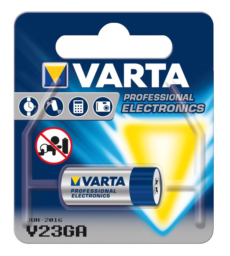 Batterie 23A 12V AL-MN 12V 50mAh AL-MN Ø10,3x28,5mm