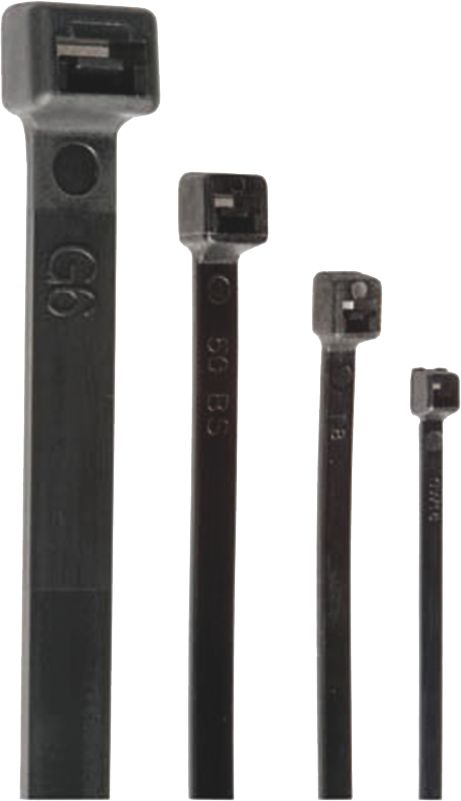 Kabelbinder L180mm sw 4,5x1,5mm hfr PA Polyamid (PA) -40-85°C KstZunge/Nase