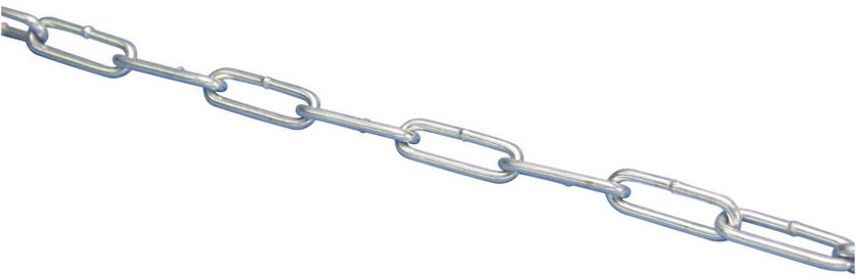 Gliederkette 3x12mm CADDY ST unbeh V2A 300N Edelstahl (V2A)