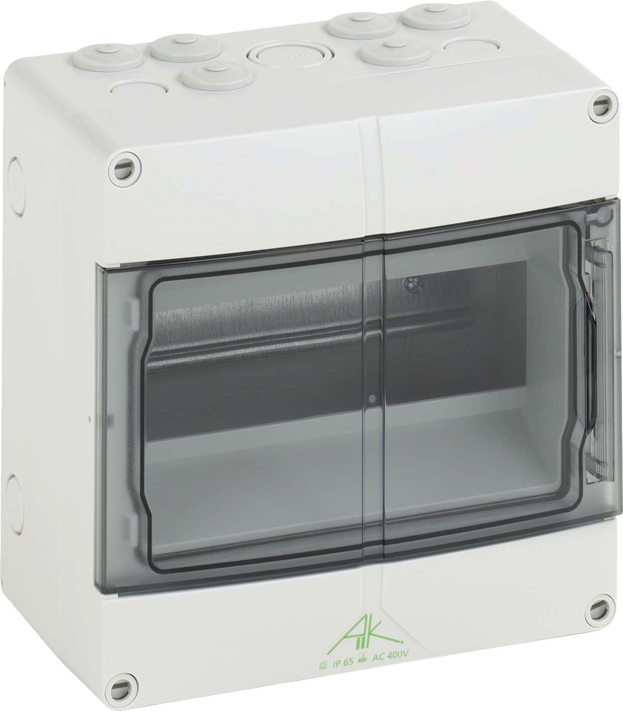 Kleinverteiler AP 1x9TE Kst IP65 REG 200x122x200mm