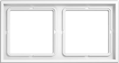 Einbaurahmen 2f aws glz LS / LS 990 Kst f.GEB-K Unterputzmontage Duropl