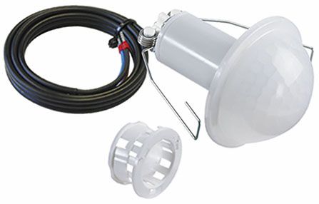 Präsenzmelder UP 0-360° Compact MINI 230V opal IP55 Fernbedienbar 2300W