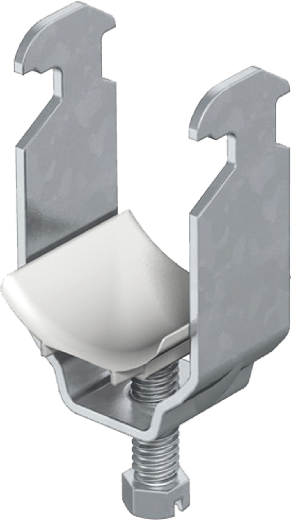 Bügelschelle 22-28mm 1f ST Profilschiene Wanne=Kunststoff hfr