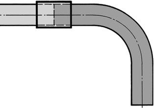 Alu-Steckbogen Ø20mm unbeh hfr alu