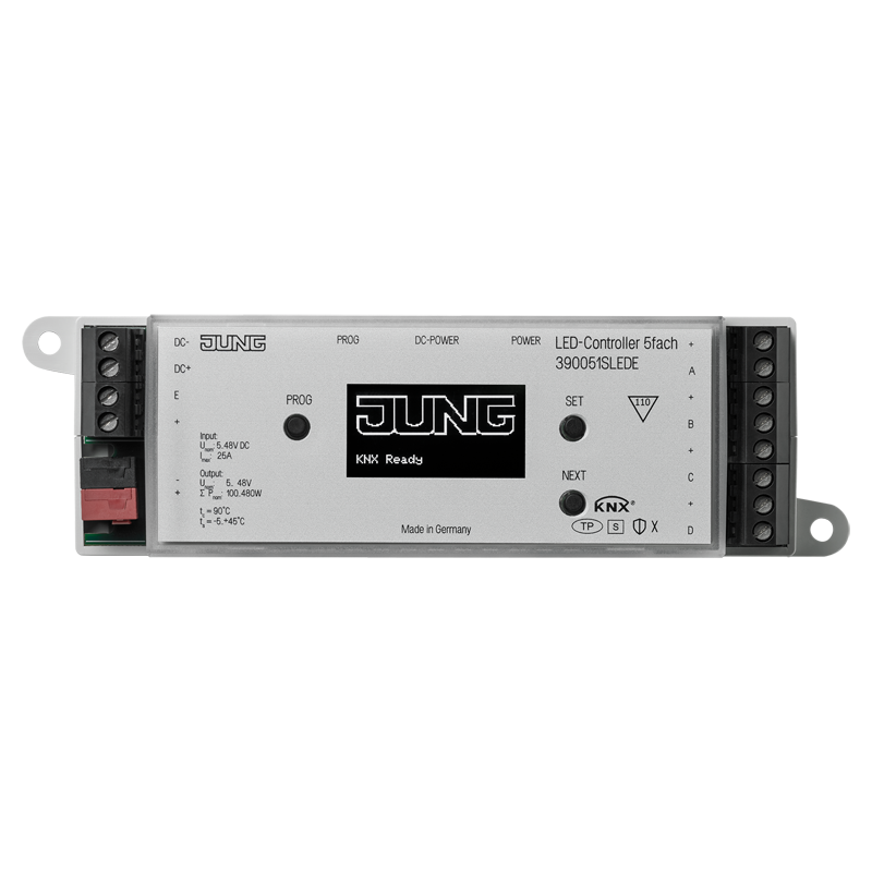 Dimmaktor KNX 100-480W Einb 5Ausg Vor Ort-/Handbedienung
