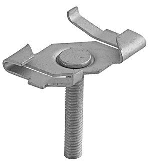 Trägerklammer M6 Federst besch