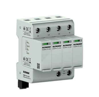 Überspannungsableiter Netzform-TN-S/TT 240VAC 1,5kV m.Fernmeldekont 4TE 40kA