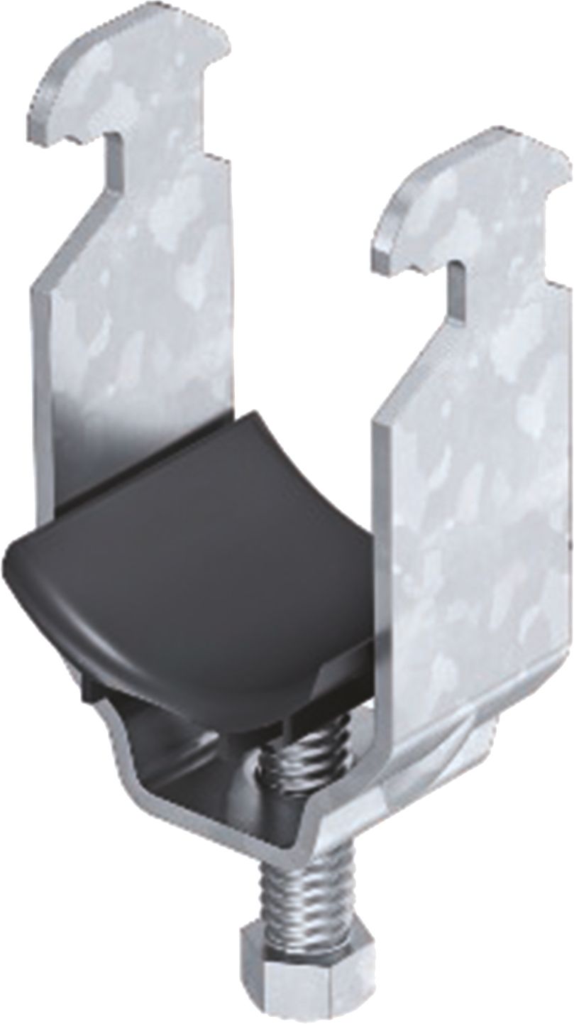 Bügelschelle 8-12mm 1f ST Profilschiene Wanne=Kunststoff hfr