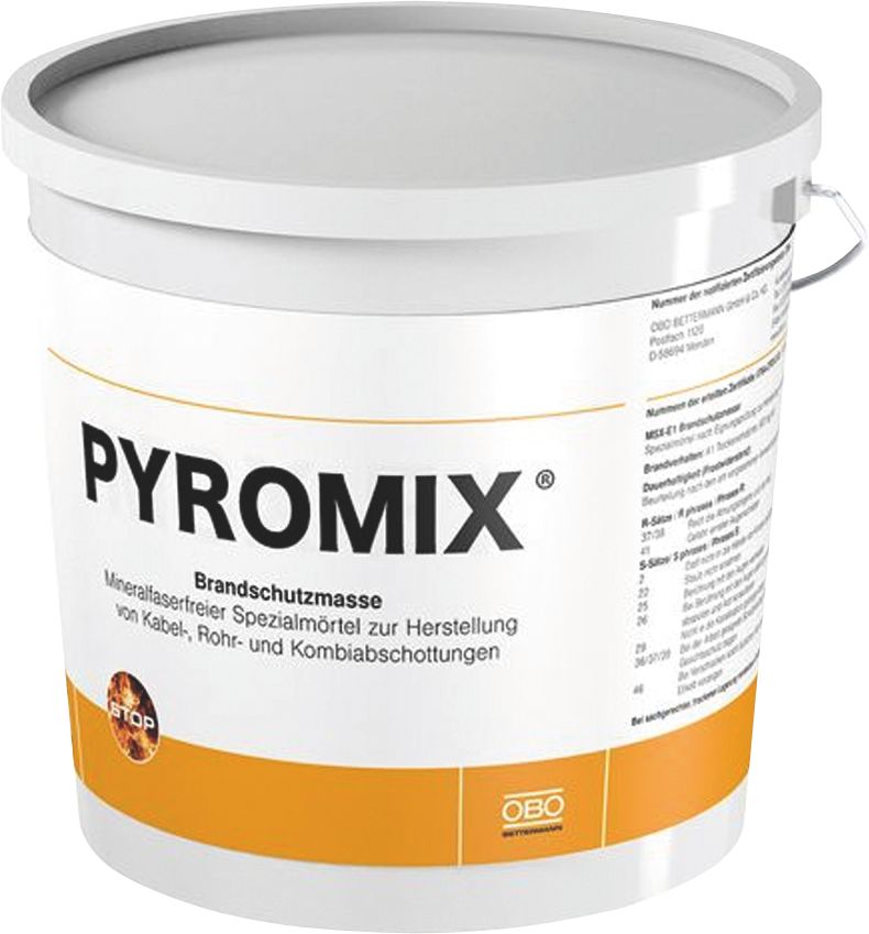 Mörtel-BS PYROMIX 10kg Eimer/Sack