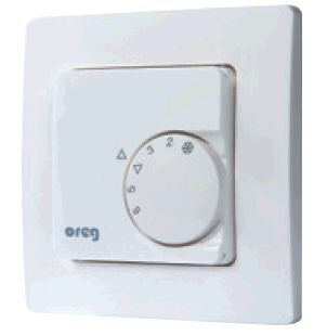 Raumthermostat 230V 10A Wechsler IP30 Bimetall