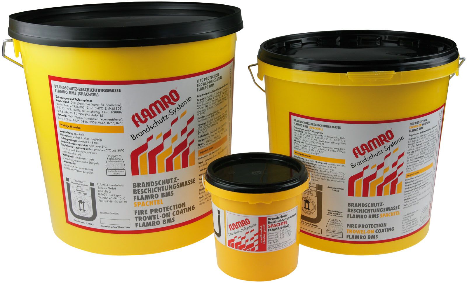 Brandschutzspachtelmasse Eimer 12,5kg