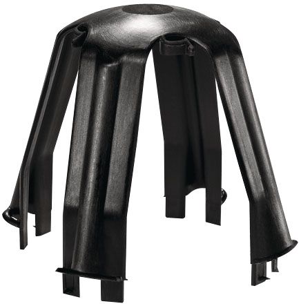 Abstandhalter sw Kst Ø90mm H82mm