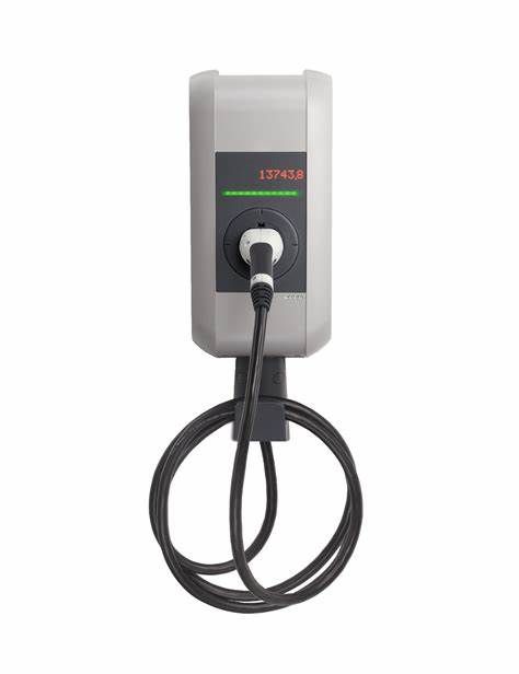 Wallbox 22kW 3ph RFID-MID IP54 Kst Wandmont 6m Kabel GREEN EDITION