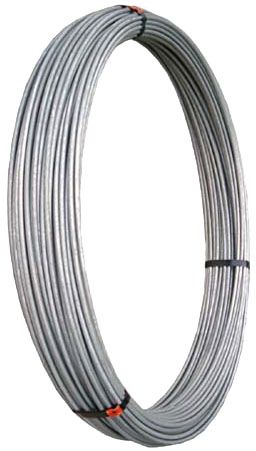Runddraht 10mm V4A 4404/4571, (80m/50kg Ring)