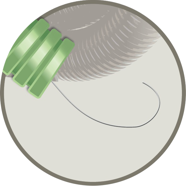 Wellrohr Ø25mm m.Zugdraht Green flex FE1mm, Rolle 50m