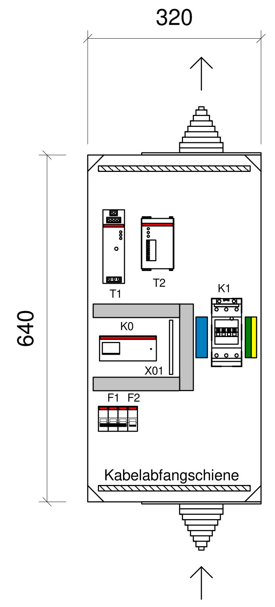 NA-Kuppelschalter Isoverteilung 45kVA 3p