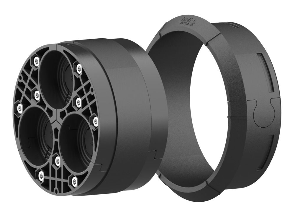 Systemdeckel geteilt f.Kabel D24-54mm f.nachträgliche Kabelabdichtung