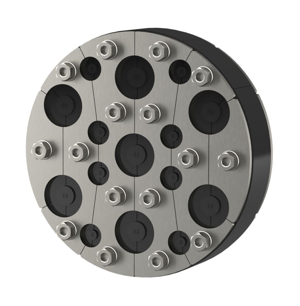 Standard-Ringraumdichtung 7x10-32 u. 8x3,5-16,5mm m.Segmentringtechnik