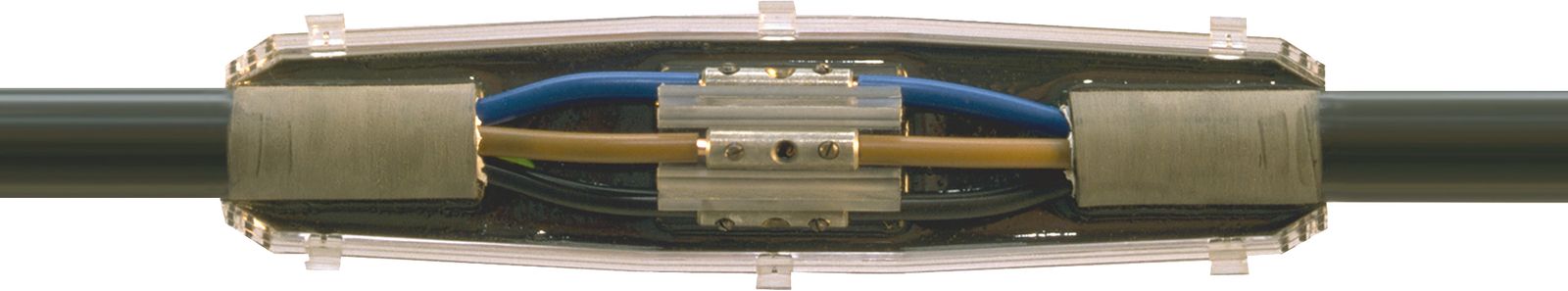 Verbindungsmuffe Gießh 4x10qmm N(A)2YY Mit konzentrischer Abschirmung hfr