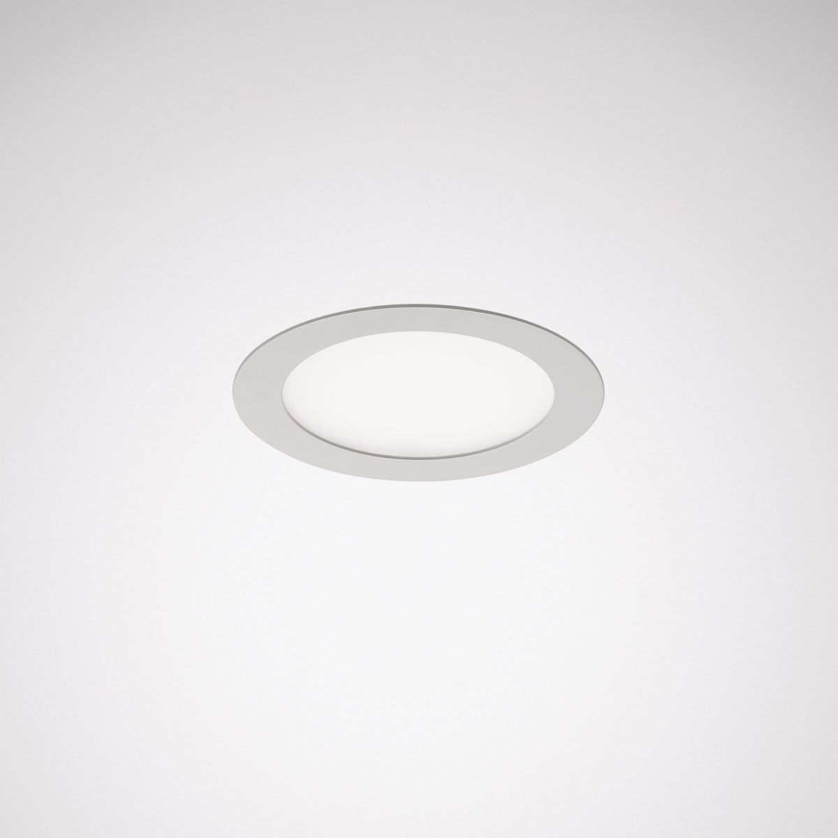 LED-Einbaustrahler 15W 4000K 1300lm Konv ws mt 1LED Alu IP44 Ø/EB168mm