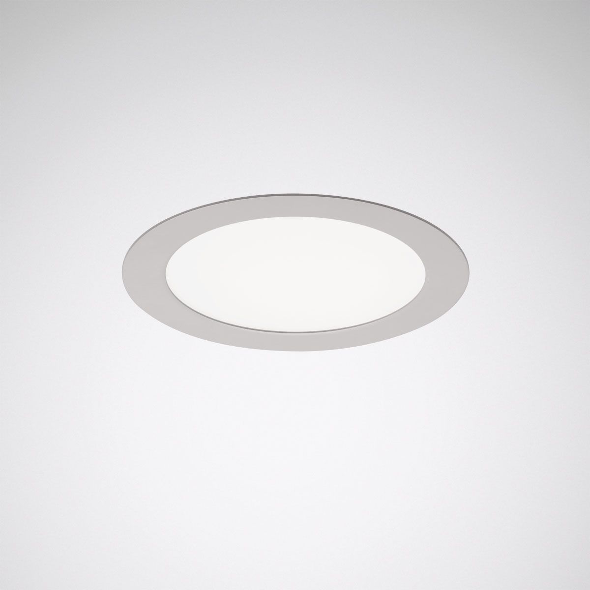 LED-Einbaustrahler 24W 4000K 2000lm Konv ws mt 1LED Alu IP44 Ø/EB228mm