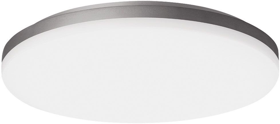 LED-Kunststoffleuchte WL270 18-24W si 3000-4000K 2650lm Konv IP54 Ø270x44mm