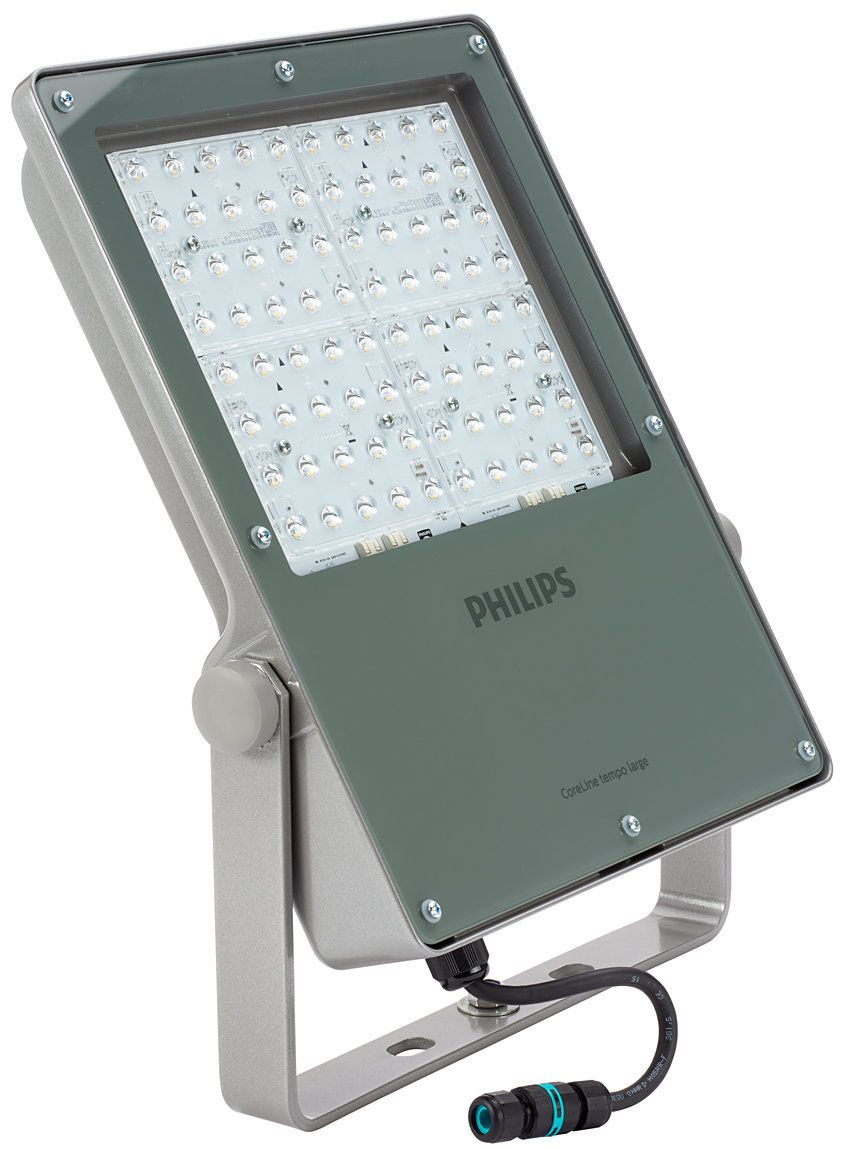 LED-Anbaustrahler 182W CoreLineTempo Alu 4000K Konv 1LED 26000lm IP66 al