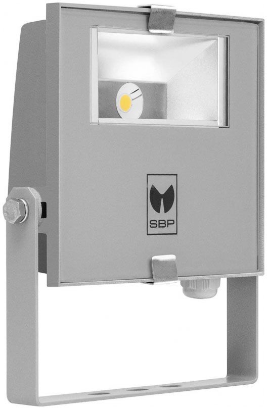 LED-Anbaustrahler 15W GUELL ZERO 4000K 1484lm Konv 1LED Alu IP66 gr mt