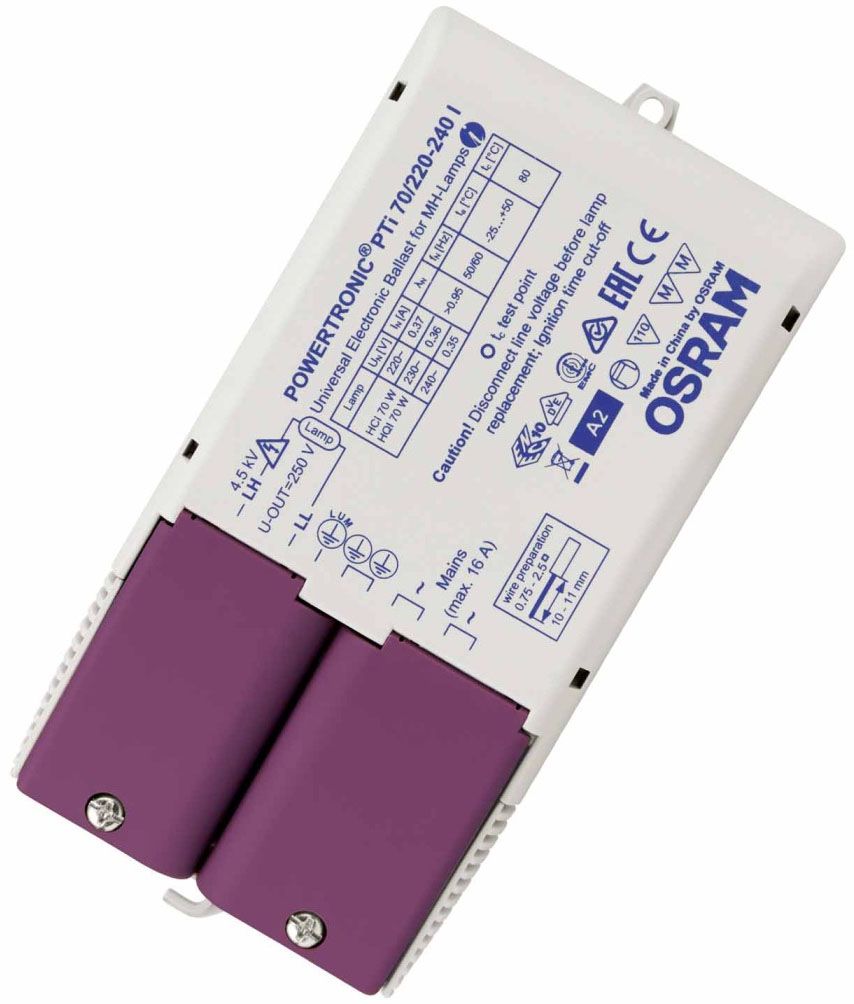 Vorschaltgerät 73W elektr f.HI 155x83mm Für Lampenart HI