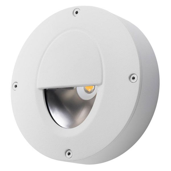 LED-Orientierungsleuchte 3W 3000K 110lm graphit 1LED IP65 Scheibe Gl_tr m.LM