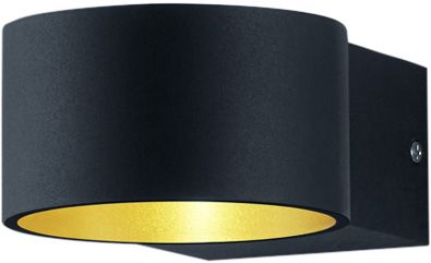 LED-Up/Down Leuchte LACAPO 4,3W 3000K sw 430lm Konv IP20 150x105x60mm