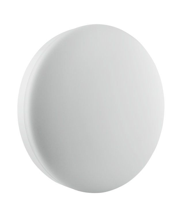 LED-Kunststoffleuchte 24W 3000K 1800lm ws Konv IP65 Ø300x61mm