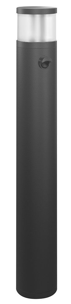 LED-Pollerleuchte 7W IP65 3000K 420lm anth 1LED Alu Kst_opal BWM