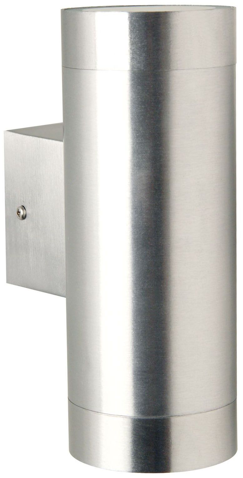 Up/Down Leuchte Tin Maxi 70W HV alu IP54 UP and Down GU10 Ø75x195mm
