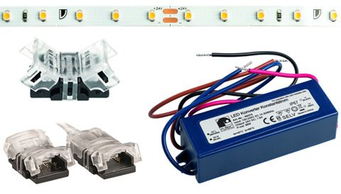LED-Lichtband 4,8W/m VARDAflex Standard ws LED nicht austauschbar 3000K 70Stk/m
