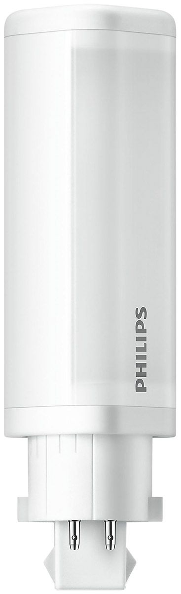 LED-Röhrenlampe G24q-1 CorePro 4,5W ws F 3000K 475lm mattiert 120° AC Ø34x131mm