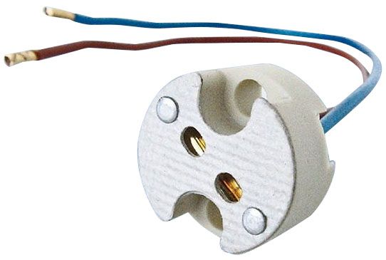 Kleinfassung ws G4 Keramik Steckbef