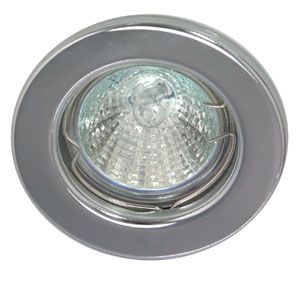 Einbaustrahler 50W Konv chr glz IP20 Edst Ø/EB60-0mm