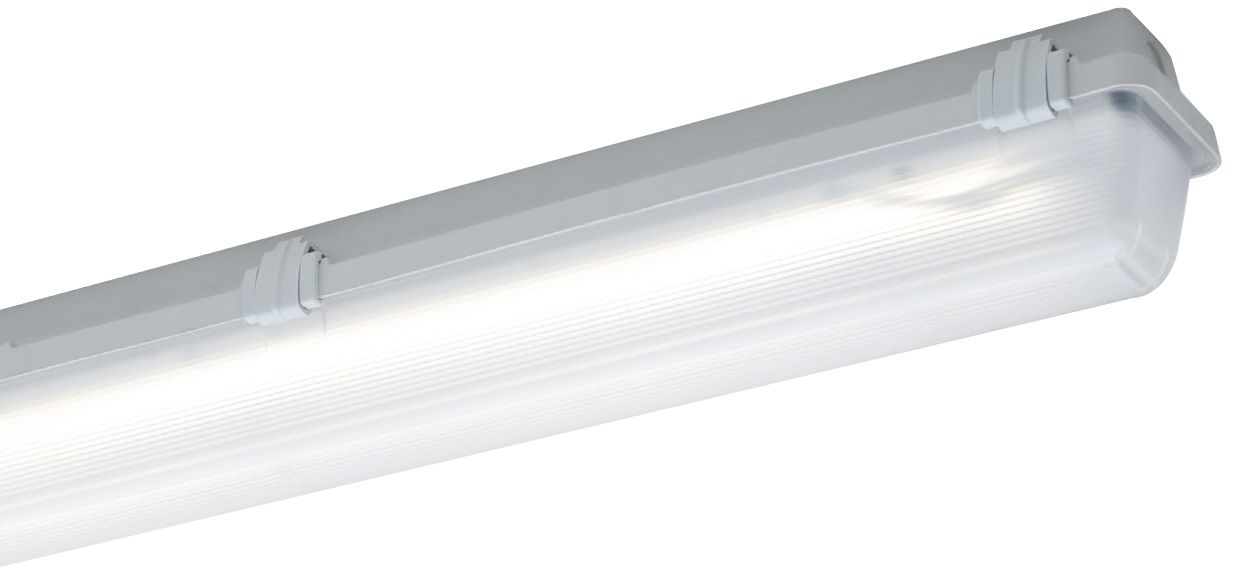LED-Feuchtraumleuchte 21W 4000K 3440lm gr Konv IP65 1572x116x125mm