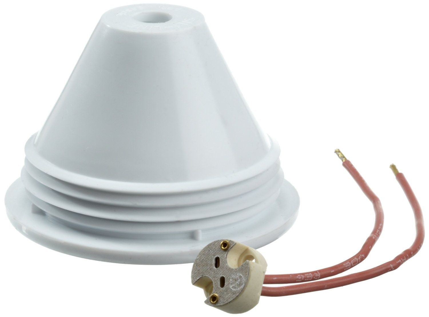 Leuchteneinbaugehäuse Ø51mm 50mm Silikon f.Plattend Mit Betriebsgeräteraum