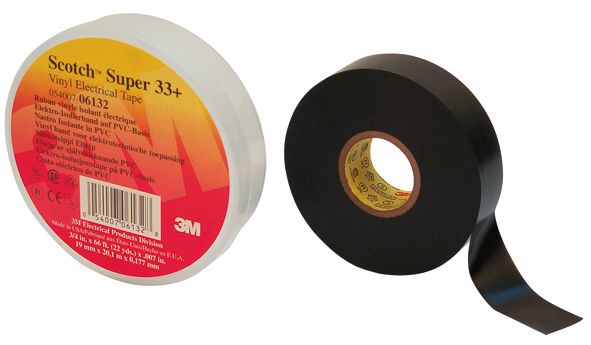 Isolierband PVC 19mm 6m sw UV-best 105°C Polyvinylchlorid (PVC) 0,18mm
