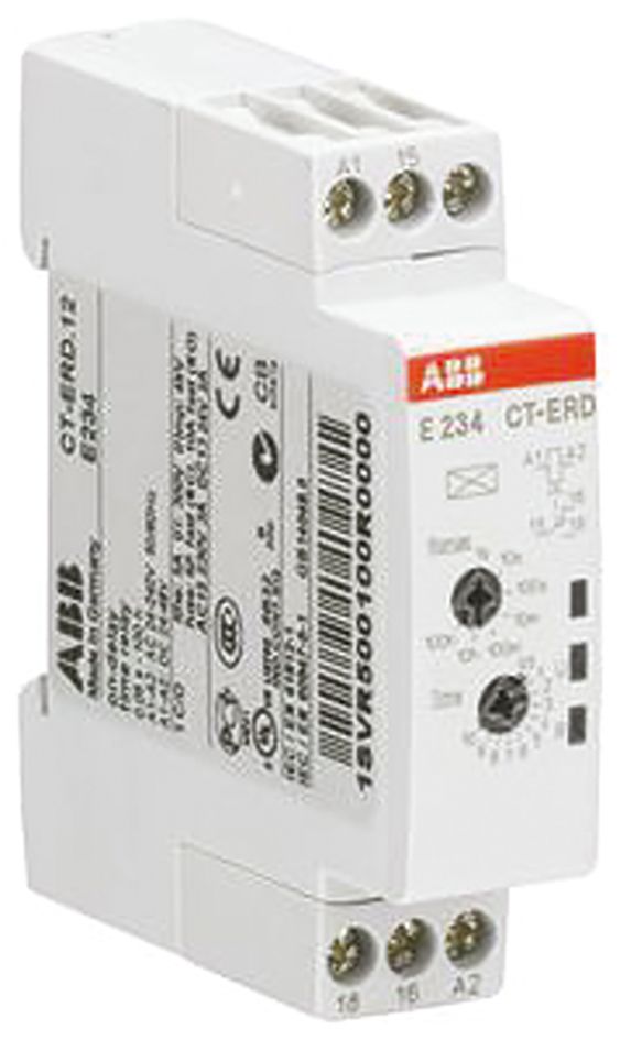 Zeitrelais 24-240V/AC 0.05s-100h ansprVerz Funktion ansprechverzögert