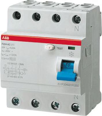 FI-Schutzschalter A 4p 400V 40A 0,03A 4TE REG 10kA 3kA/stoß