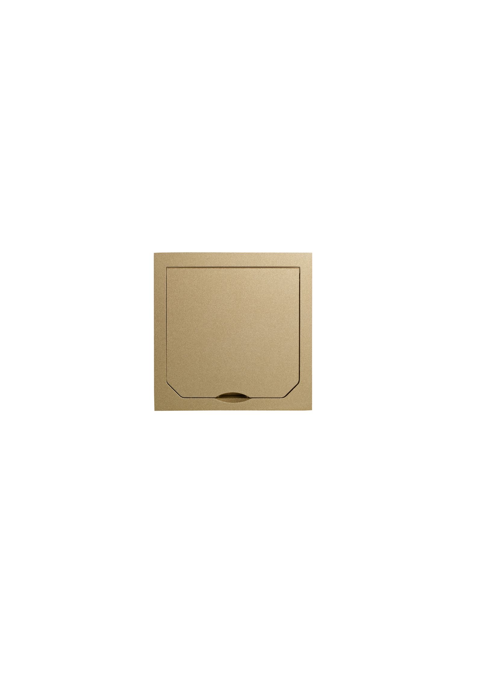 Rahmen 1f ms mt horiz Klappd Metall messing