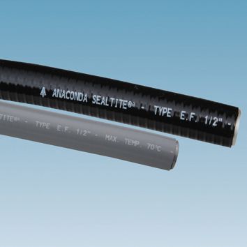 Metallschutzschlauch VA PVC Ø21,1mm IP67 gr Polyvinylchlorid (PVC) 1250N -25-70°C