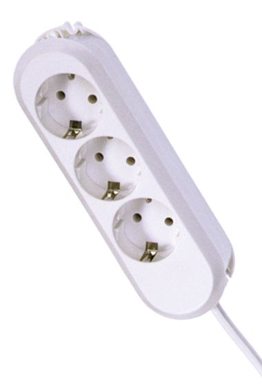 Steckdosenleiste 3f ws 5m 35° IP20 1,5qmm