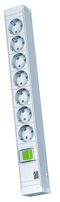 Steckdosenleiste 19 ÜSS 1HE 7Steckd 16xC19 230V Rack-Stromverteilung