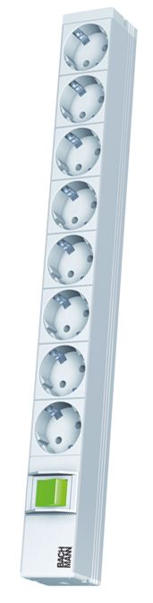 Steckdosenleiste 19 1HE 9Steckd 230V Rack-Stromverteilung