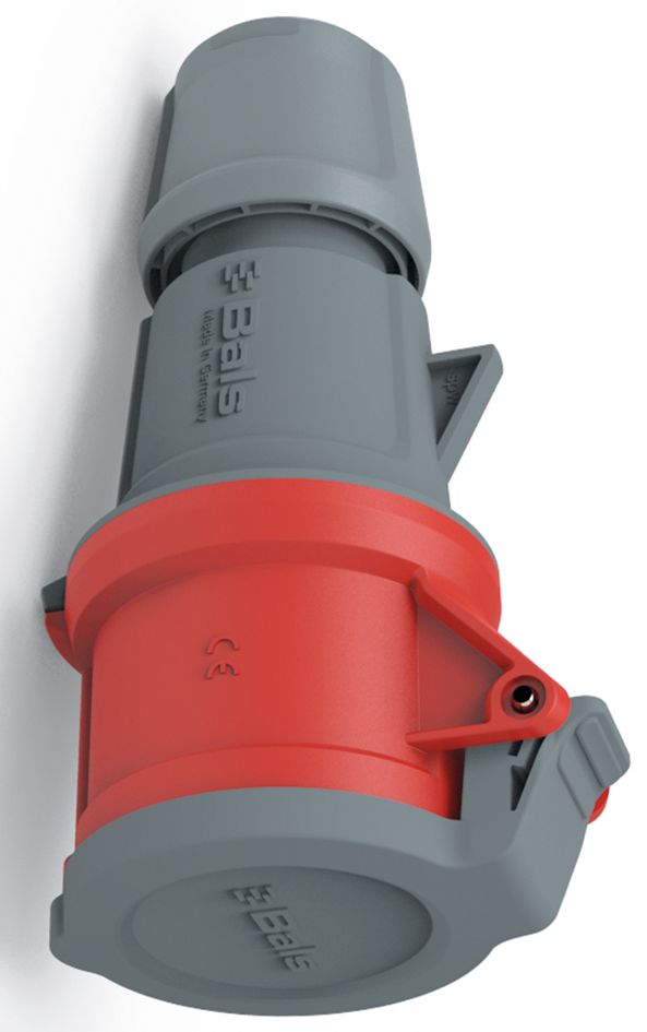 CEE-Kupplung 3p 16A IP54 IP54 230V/bl 6h schraubl.Kl ger Kst Verschraubung