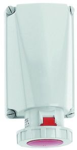 CEE-Steckdose 4p 125A 6h 400V/rt IP67 AP Schraubkl Kst